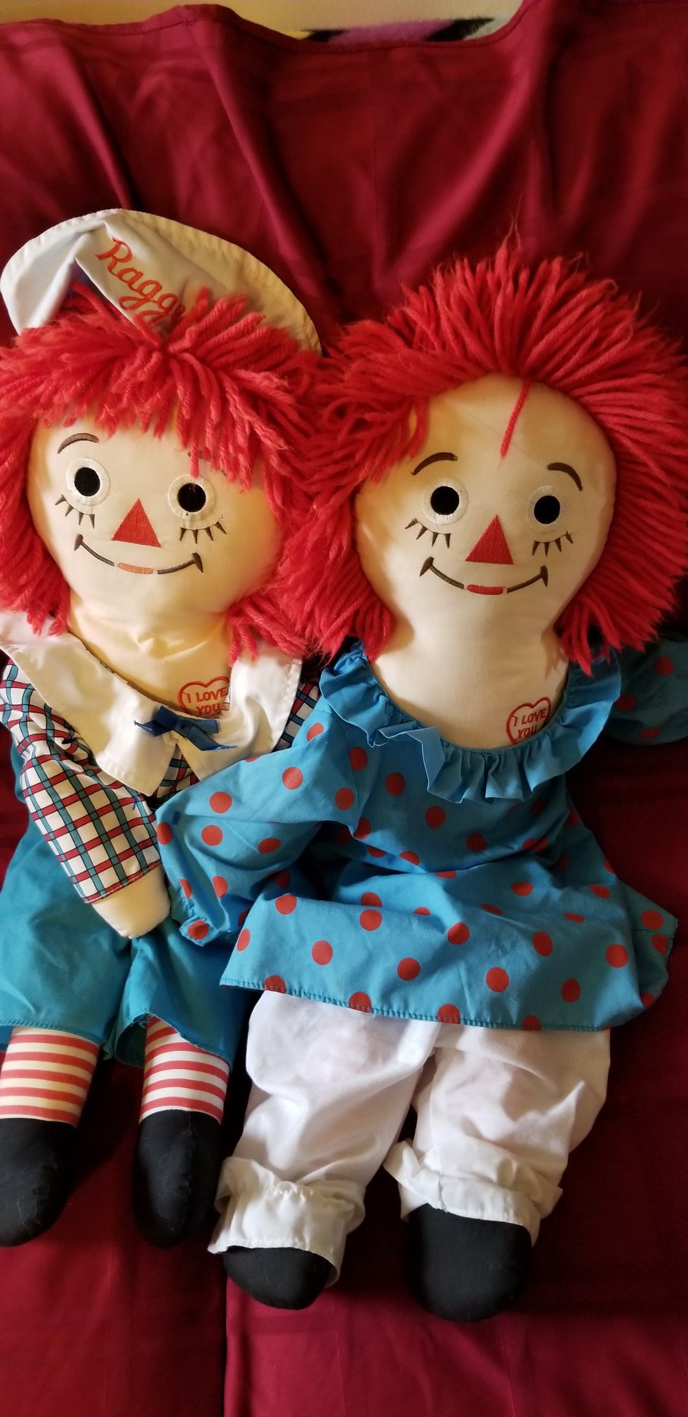 Vintage Raggedy Anne and Andy