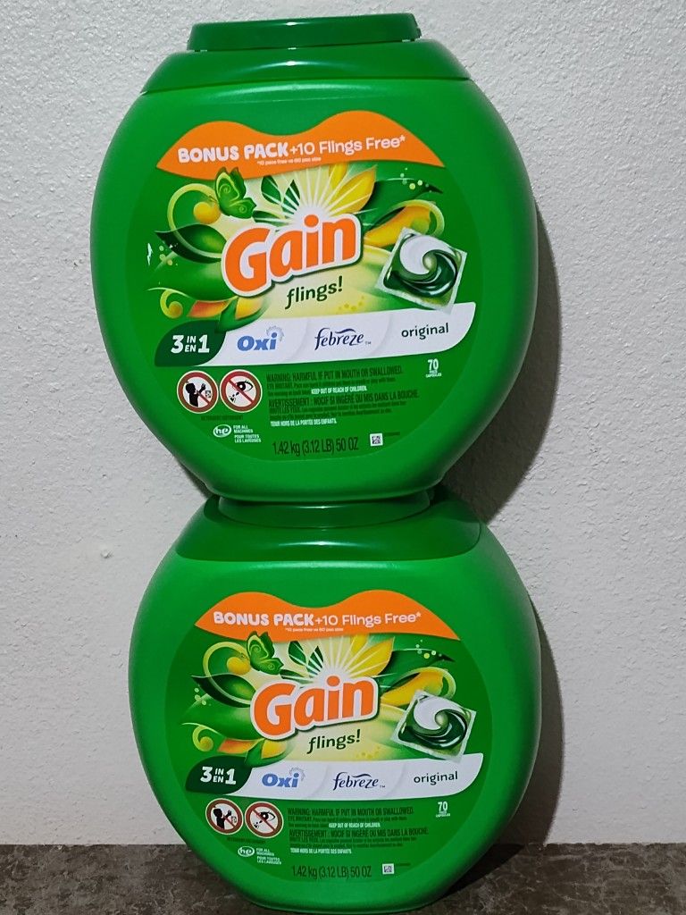 Gain Flings 70 Cápsulas