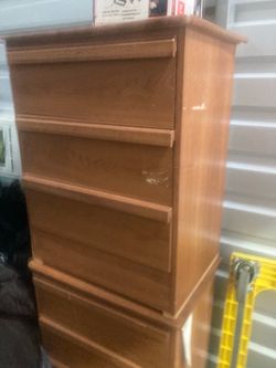 Used 8- Drawer Wooden Dresser,