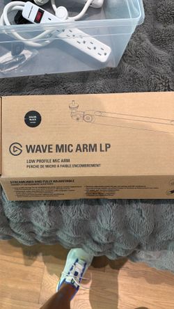 Wave Mic Arm LP – Low Profile Microphone Boom Arm – Like New