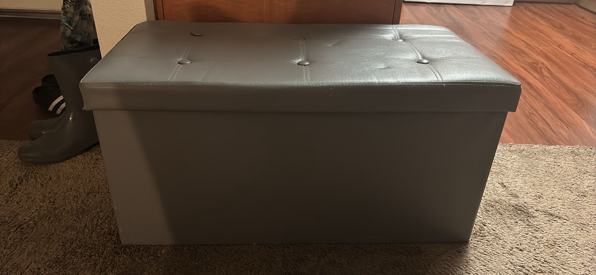 Grey Storage Box - TEEN SELLING FOR SUMMER MONEY