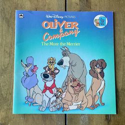 Vintage 1988 Walt Disney Oliver & Company The More The Merrier (Justine Korman)