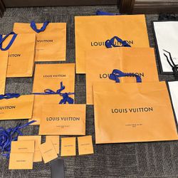 LV & Gucci Shopping Bags 