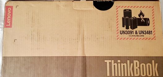 Brand New Lenovo Thinkbook Laptop 15" Screen  Windows 11 Pro