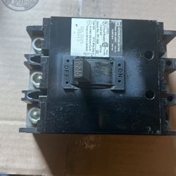 New. Square Circuit Breaker 225 Amp