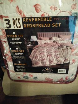 Colcha O Cubre Cama 3pcs queen
