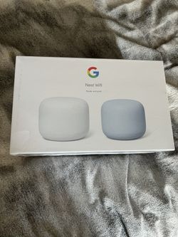 Google Nest Wifi - Router + Point (2 Pack)