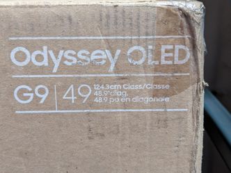 Samsung 49" Odyssey OLED G9 Gaming Monitor (G95SD) - 240Hz 0.03ms DQHD | LS49DG956SNXGO