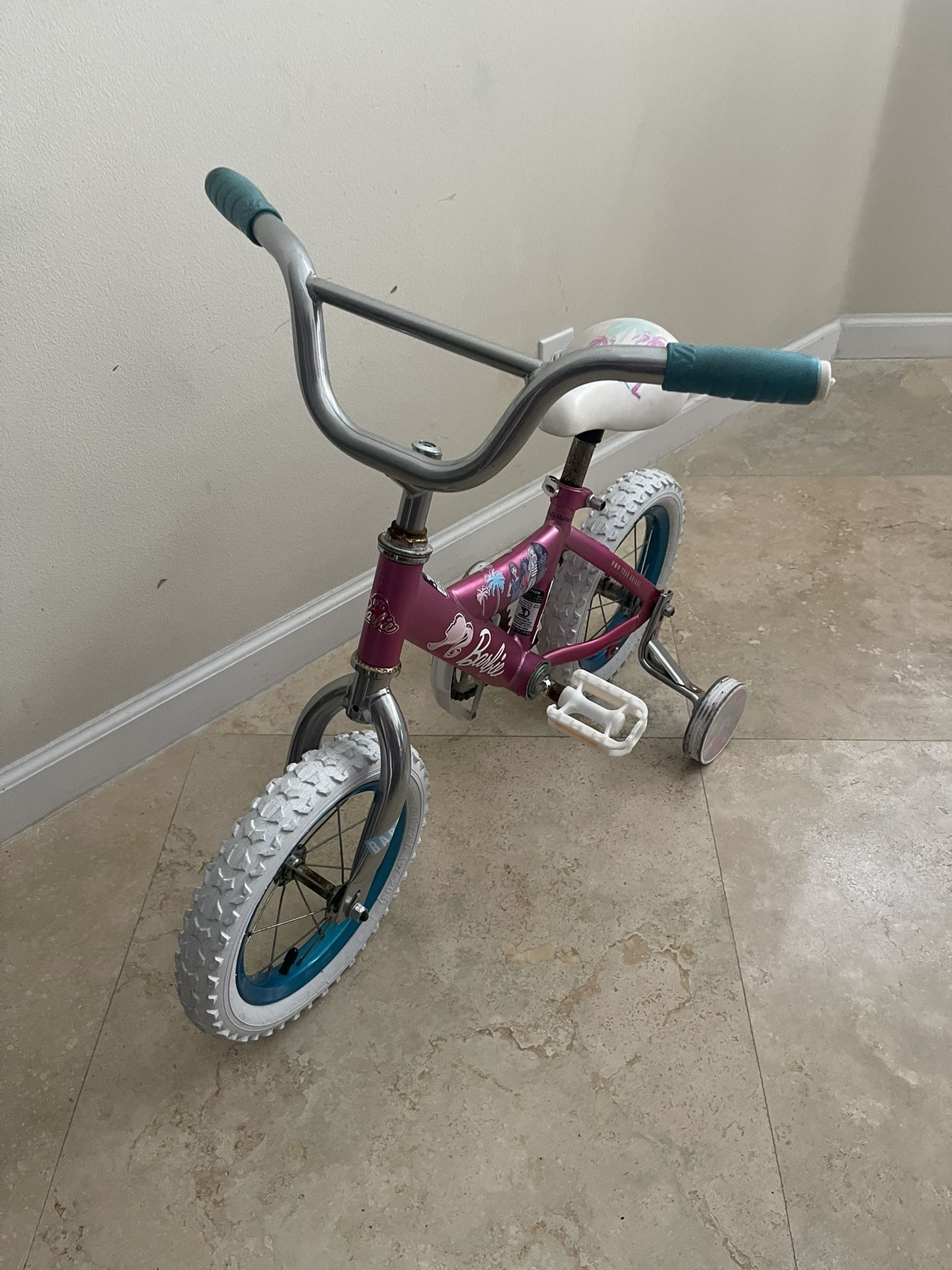 Small Barbie Bicycle - LIKE NEW