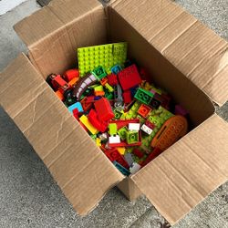 Big box of mega blocks