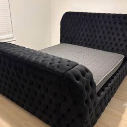 ON SALE!! FIREPLACE BED WIITH BUILT-IN TV MOUNT AND BLUETOOTH SPEAKERS! KING $1099 QUEEN $999!