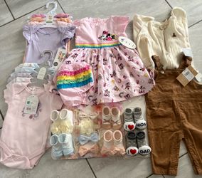 Baby clothing all new 0-6