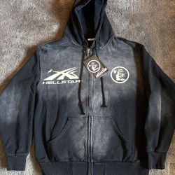 Black Hellstar Zip up
