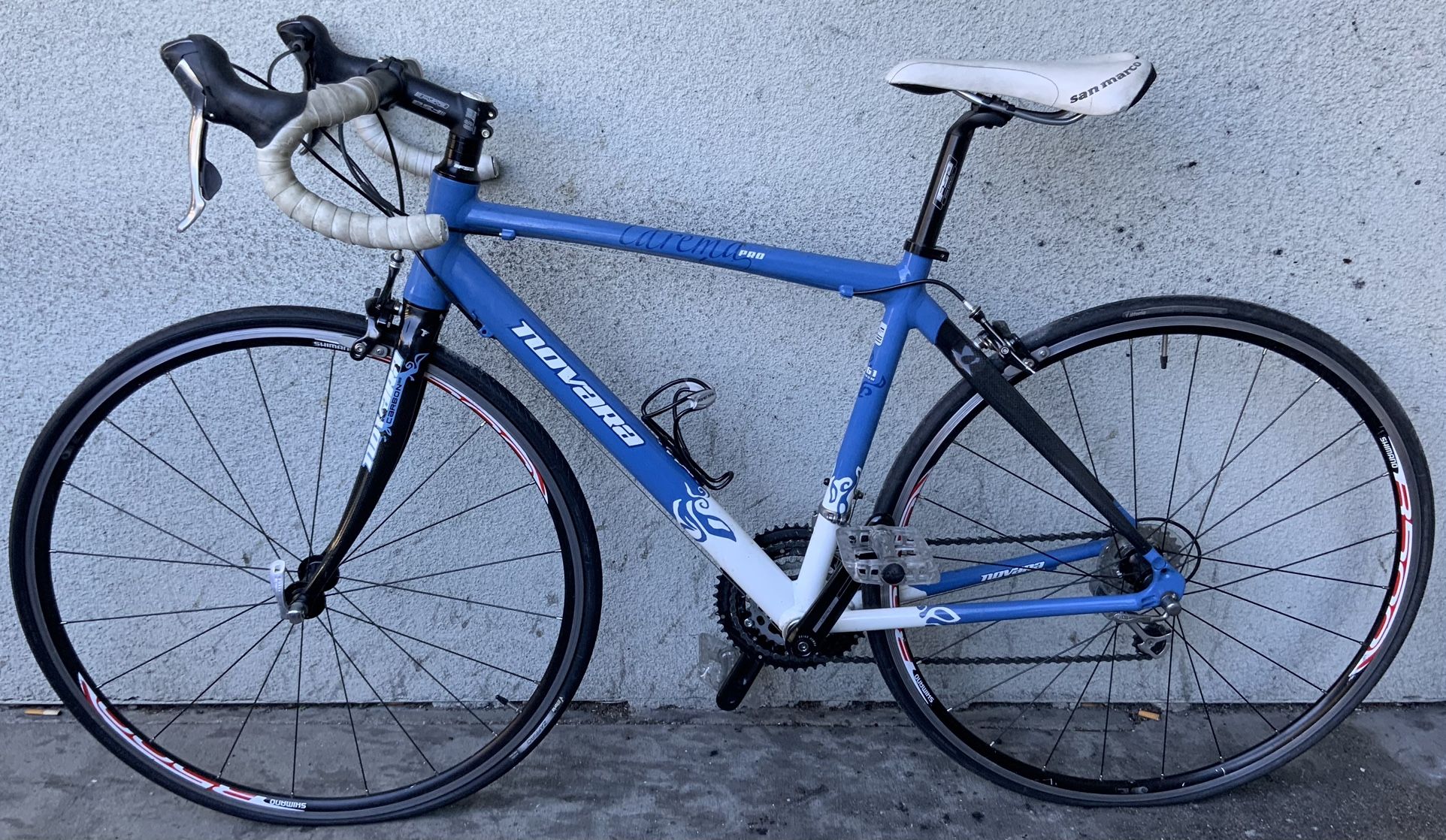 Novara Carema Pro Womens Road Bike Size Small 47cm 606 Aluminum 26in Wheel Bicycle Outdoor Sports Cycling