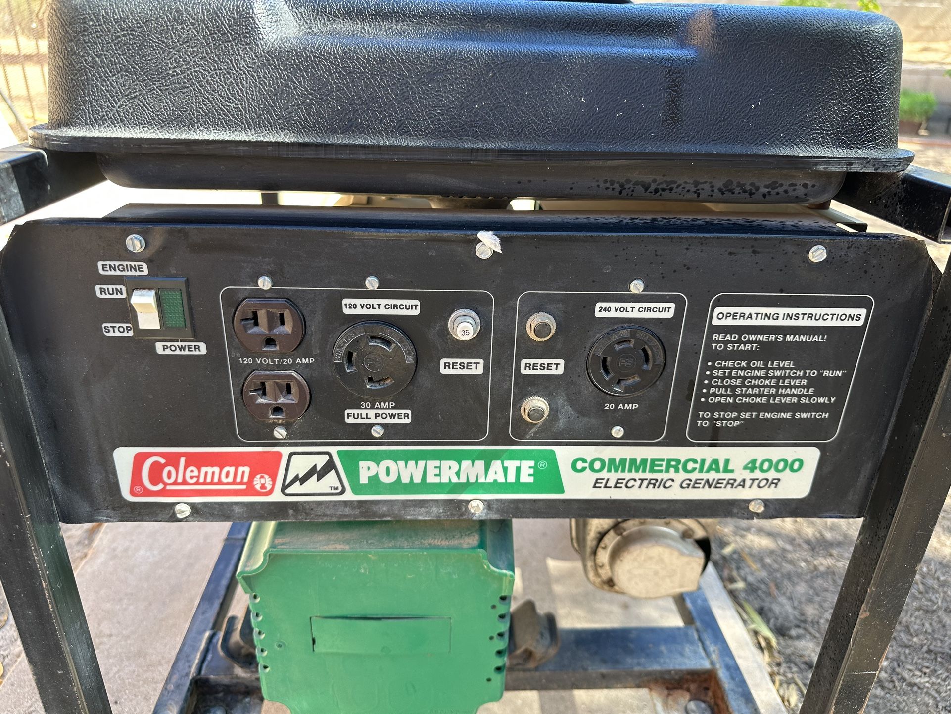 Coleman 4000W Generator