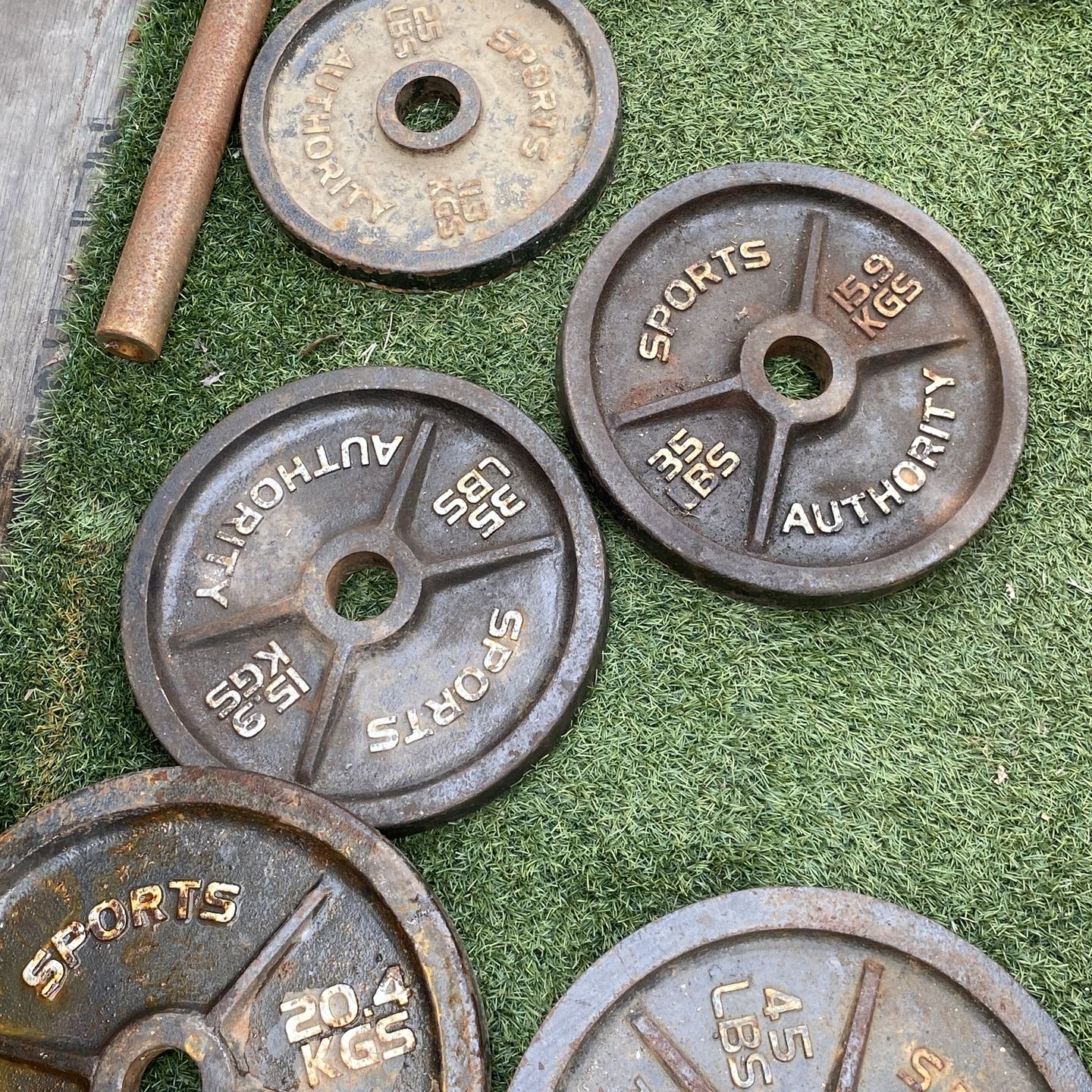 Iron gym Weights for sale