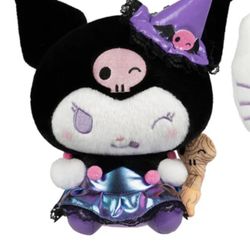 Kuromi Plushie In Witch Costume 