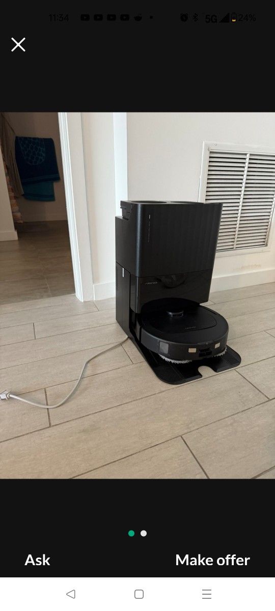 2 Month Old - RoboRock Robot Vacuum And mop