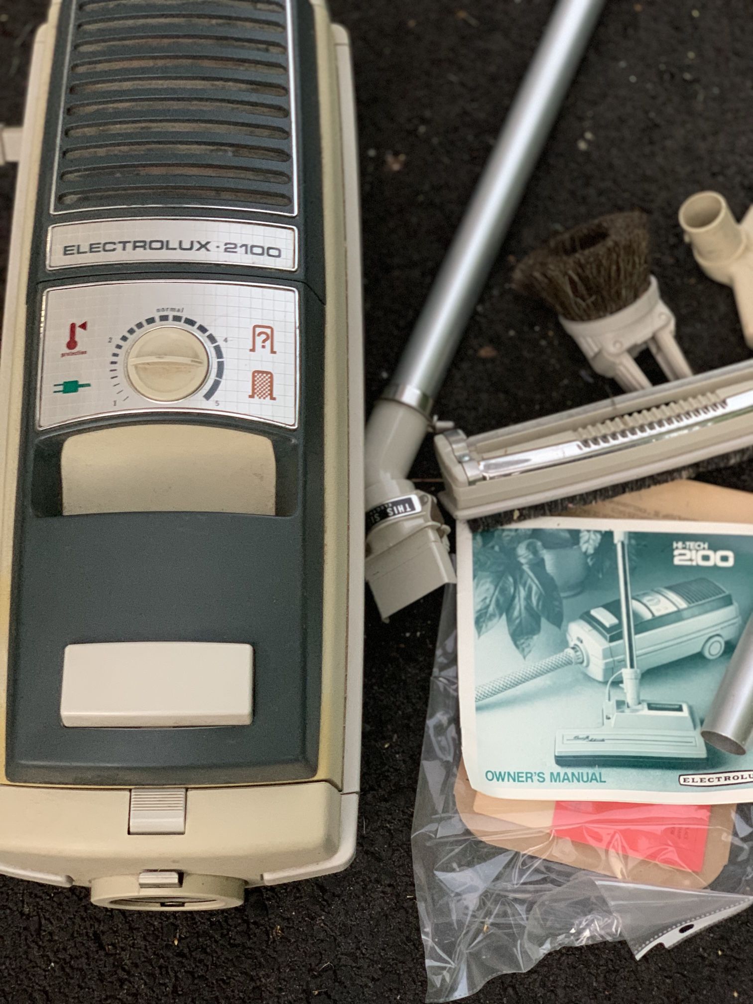 Vintage Electrolux Canister Vacuum  Cleaner