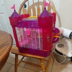Hamster cage.