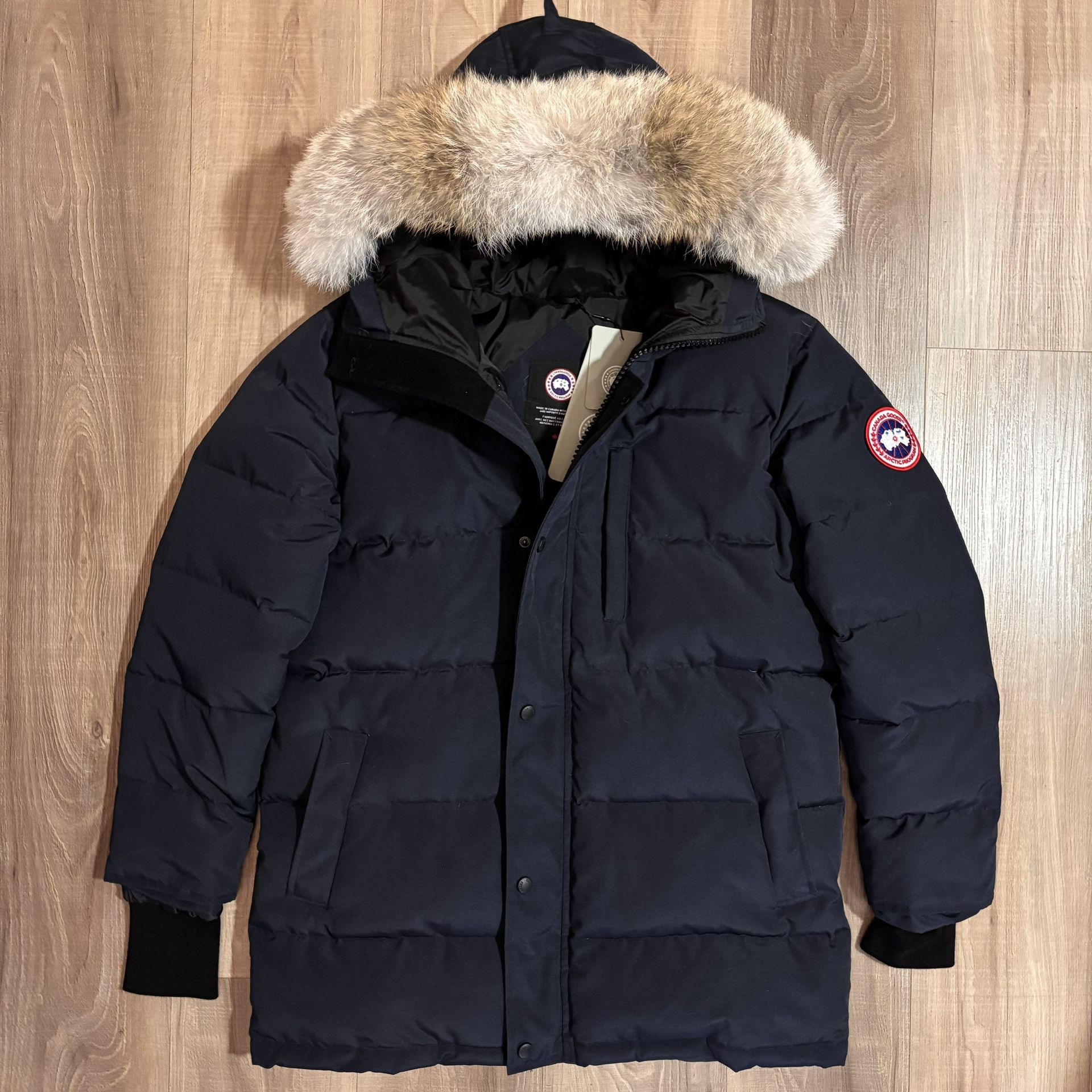 Canada goose original new size medium blue long