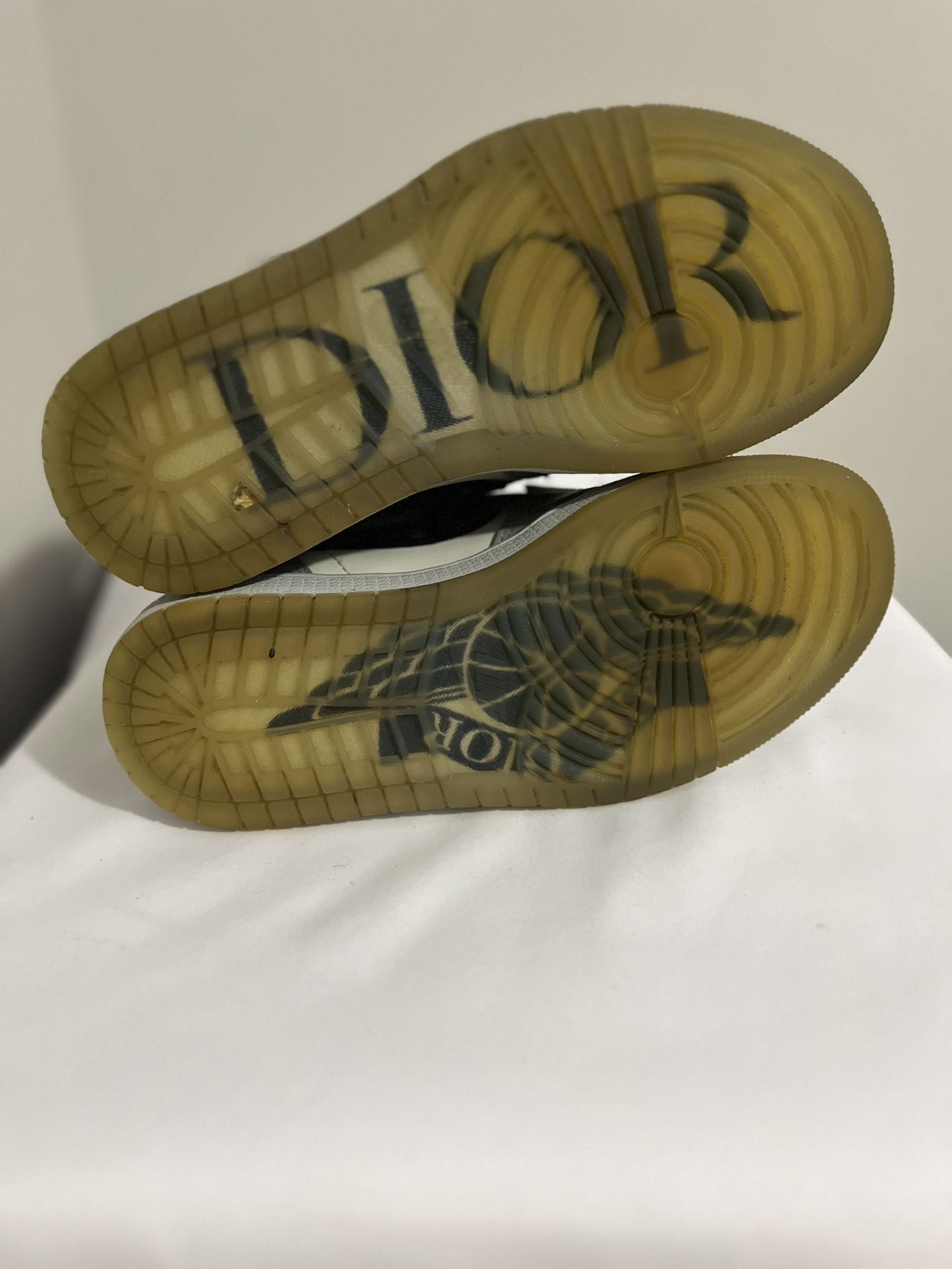 Size 7.5- Jordan 1 x Dior High Gray