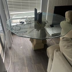 Glass Table For Sale 