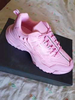 Pink Chunky Sneakers
