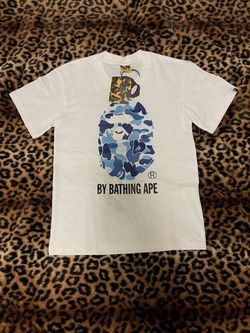 BAPE By Bathing Ape White Camo Tee size small  rep.