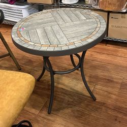 Metal Outdoor Side Table