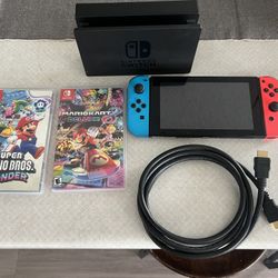 Nintendo Switch & Mario Games