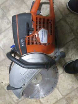 Husqvarna k770 14' concrete saw