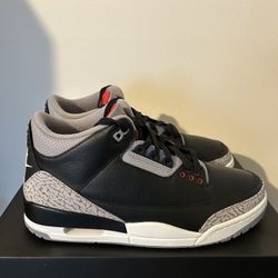 Jordan 3 Black Cement 