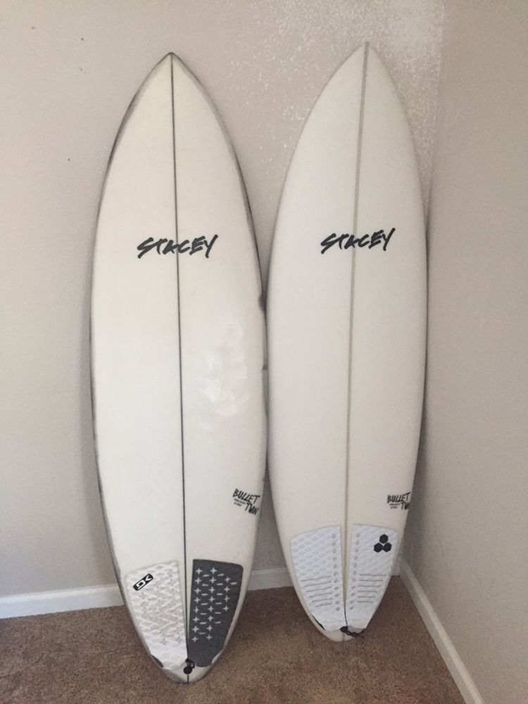 2 - STACEY BULLET TWIN FINS