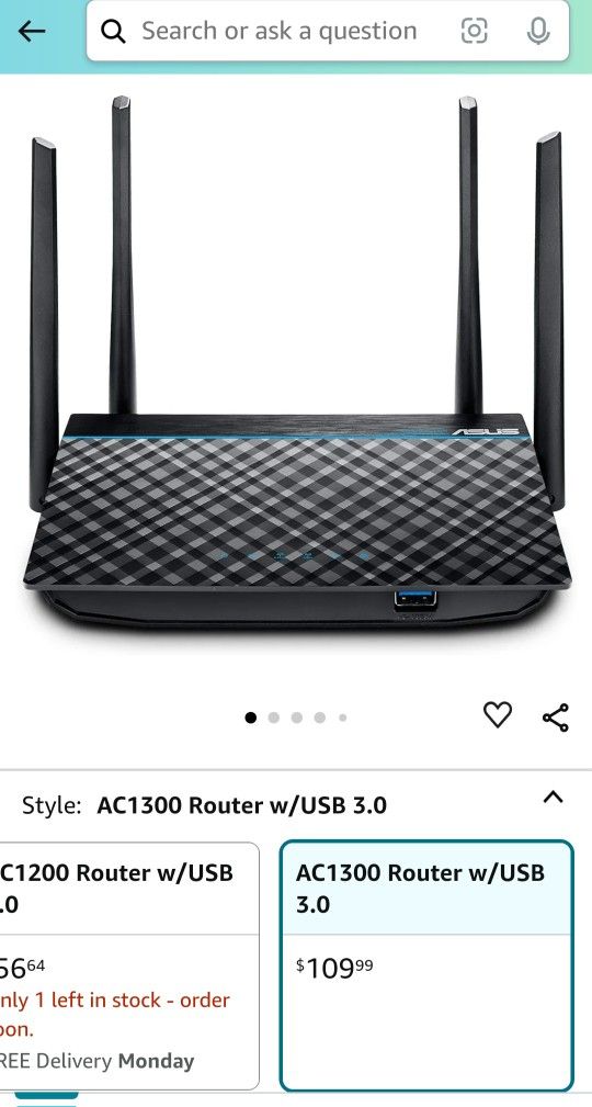 ASUS AC1300 ROUTER