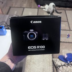 Canon EOS R100 RF-S 18-45mm F4.5-6.3 IS STM Camera Kit