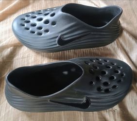 NIKE REACTX REJUVEN8 TRIPLE BLACK SLIP-ON HV5060-001 Size 8 mens