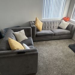 Love seat & Sofa