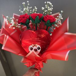 Chocolate+Rose Bouquet