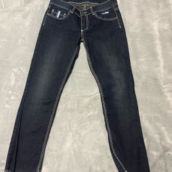 Women's Dark Blue Jeans