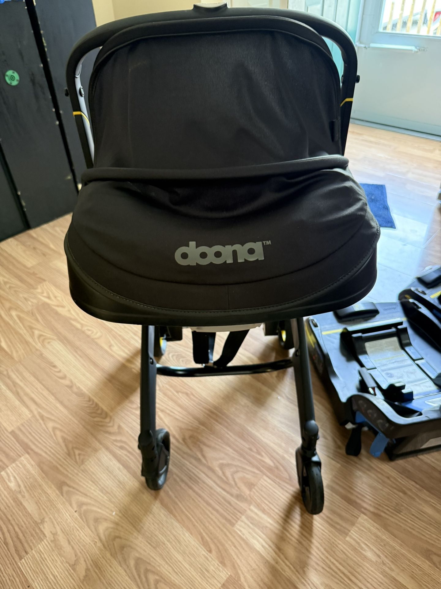 Doona Car Seat Base, Converts to Stroller in Seconds,