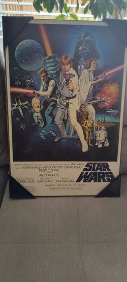 Vintage Star wars 13x19 