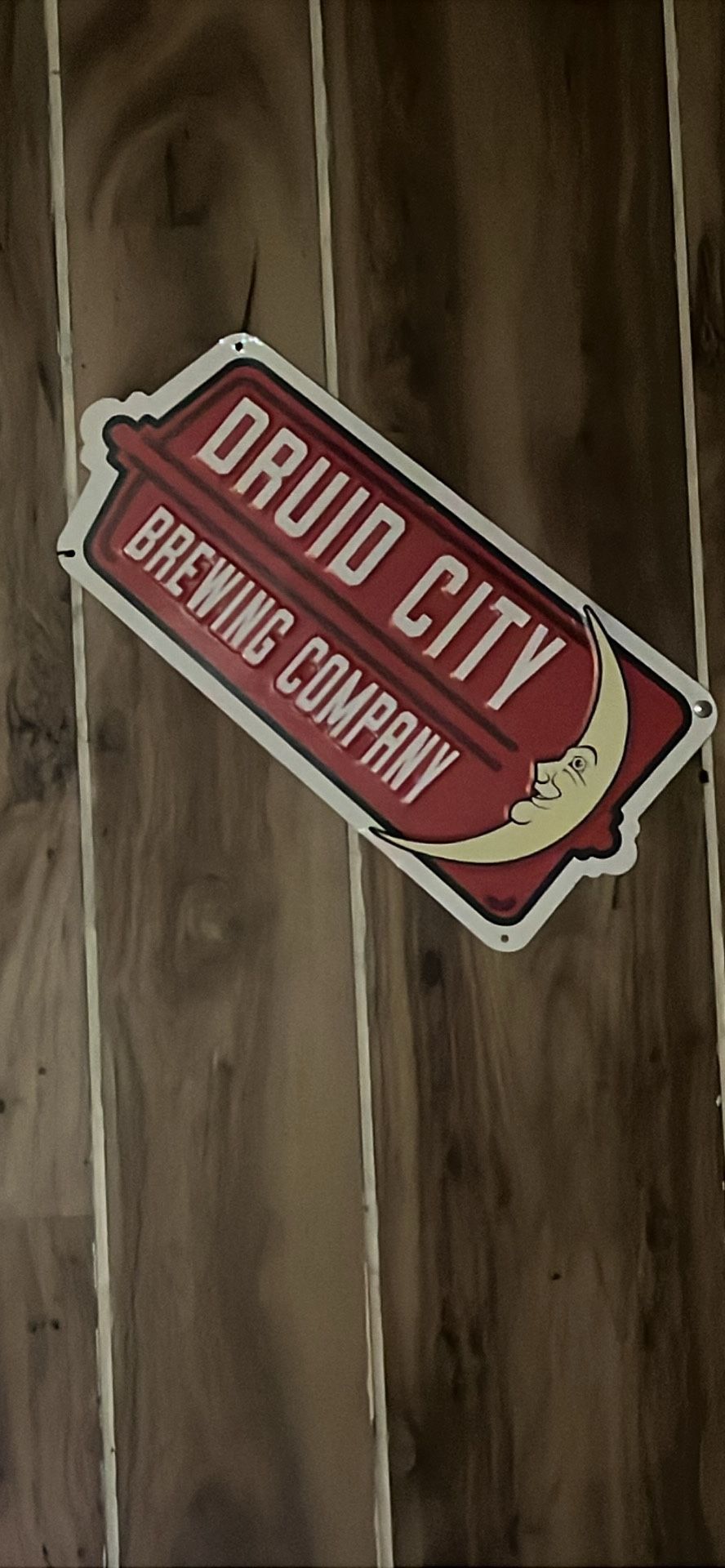 Metal Beer Sign