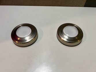 TWO Battery Powered AA for Undermount Cabinets, Pantries, Paintings, Wall Decor