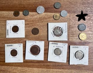 15 total German WWII coins lot $100