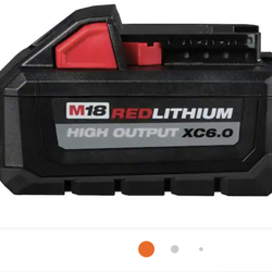 Milwaukee M-18  6.0 high output