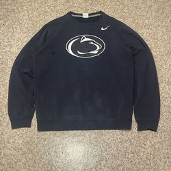 nike puma crewneck vintage 