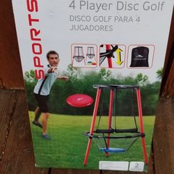 NEW IN BOX CRANE SPORTS 4 PLAYER DISC GOLF.  45252. PICK UP MIDDLEBORO ONLY FINAL SALE 