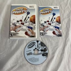 Game Party (Wii, 2007)- Complete In Box | CIB