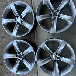 Used Set Of  20" x 8" Alloy Factory OEM Wheel Rim 2015-2018 Dodge Charger/Challenger